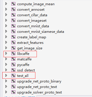 libcaffe&test_all模块加载