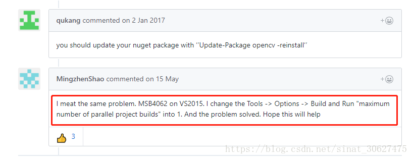 issues中的解决办法